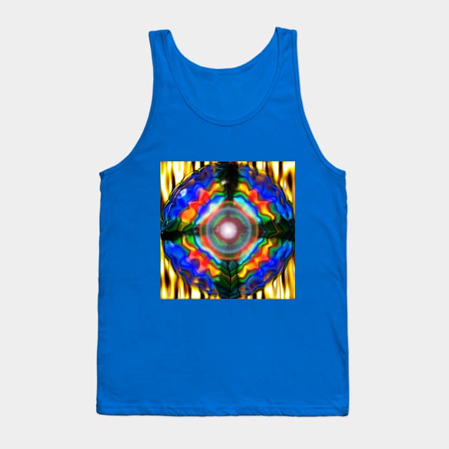 Holy Opal Cross Jewel Tank Top by Phoenixxx1974